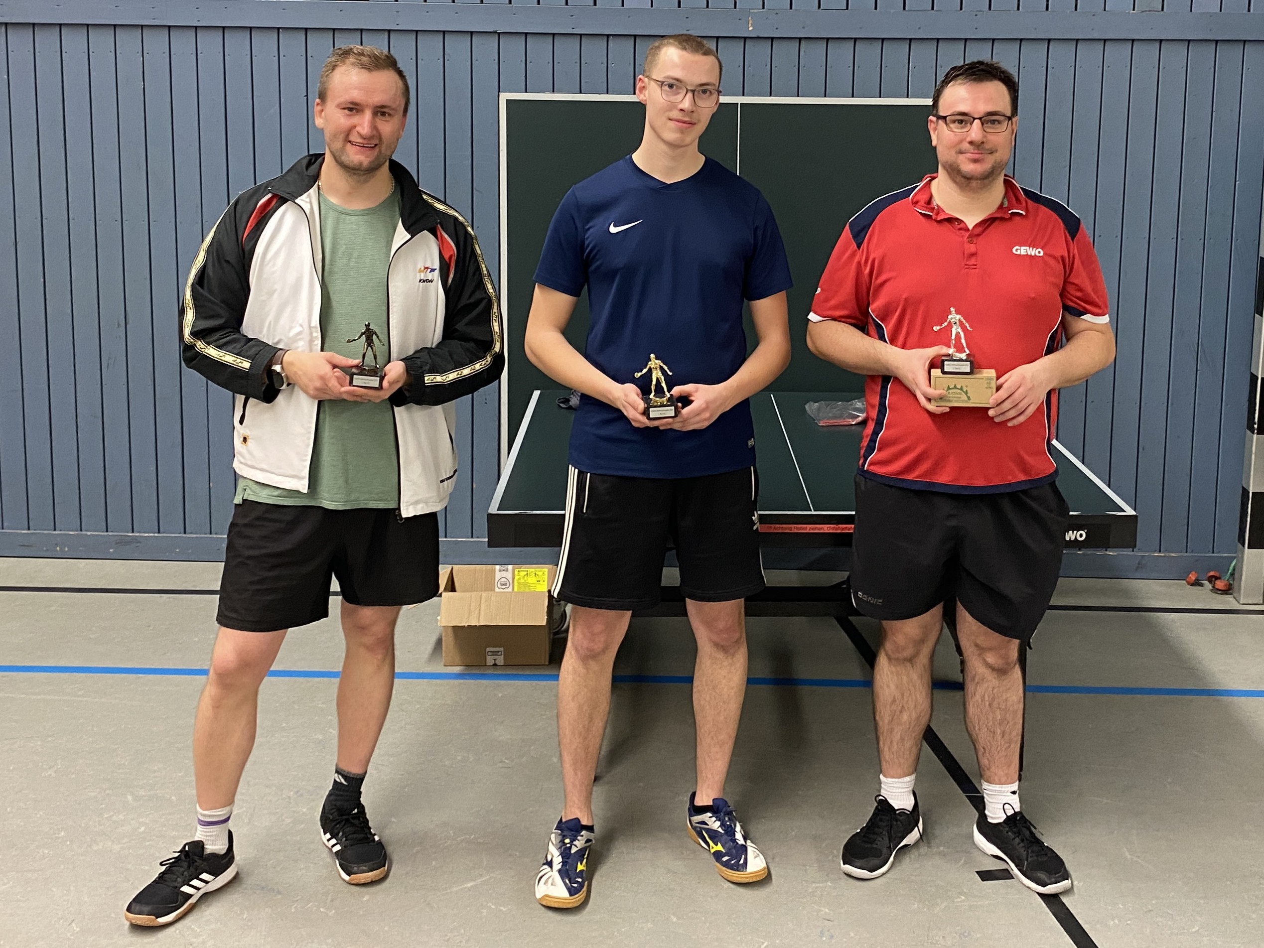 Die Pokalgewinner in LK I